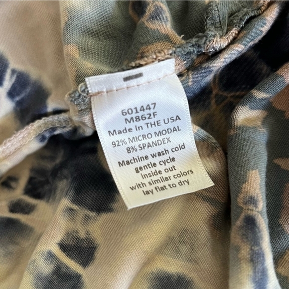 EUC🔹️River + Sky Go for Bold Dress Tie Dye Sleeveless Racerback Midi - Picture 4 of 5